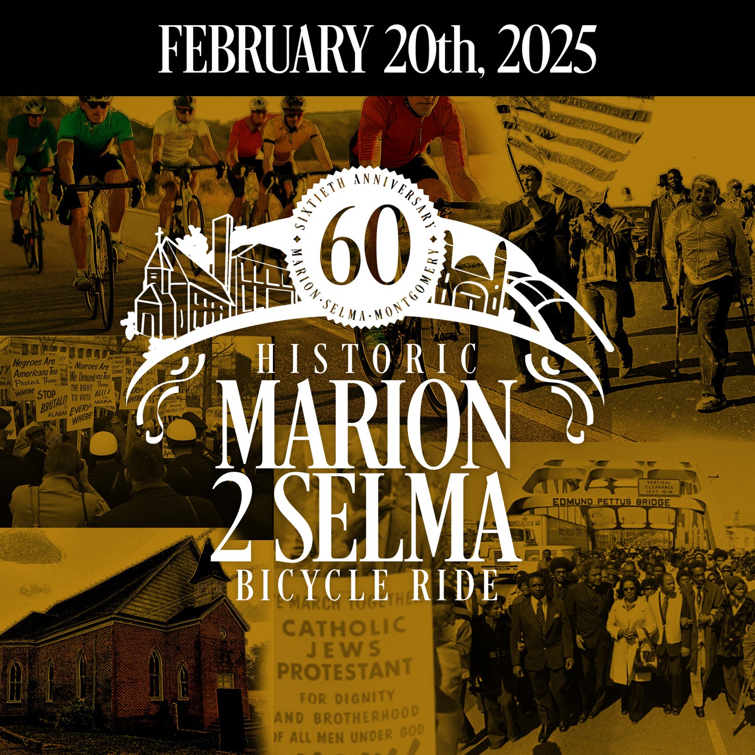 Start of Marion to Selma Bike Ride