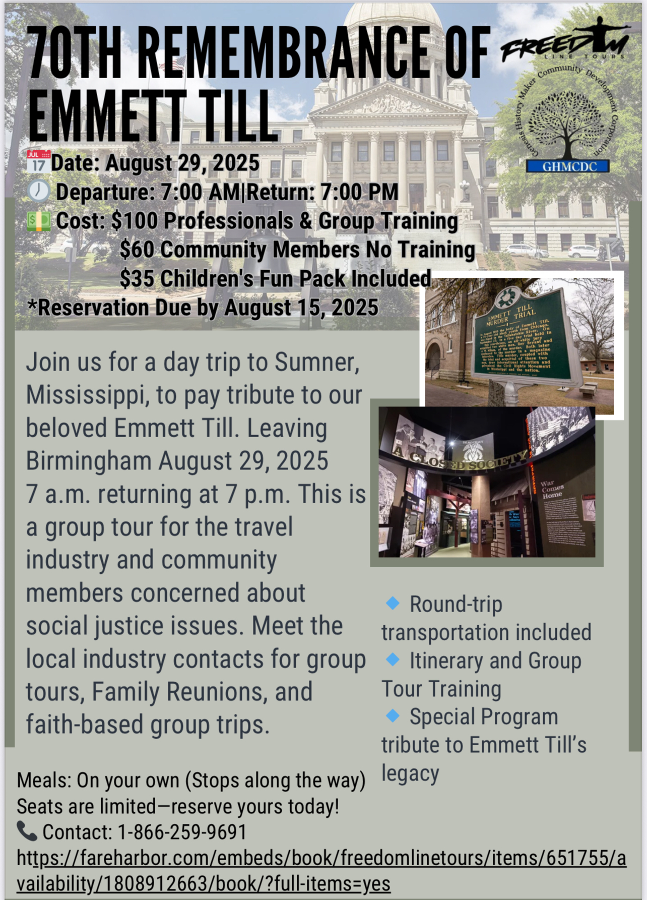 70th Remembrance of the legacy and life of Emmett Till